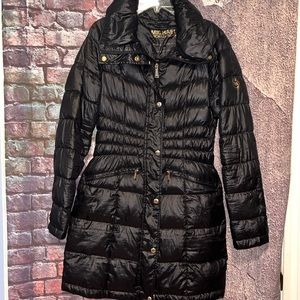 Michael Michael Kors Black Packable Down Puffer Coat Jacket Size XS